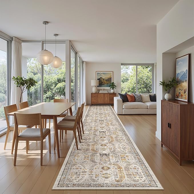 Madane Hallway Runner Rug 2'6''x16' Kitchen Runner - Image 2