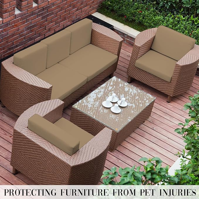 Outdoor Cushion Covers Set, Replacement - Image 6