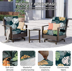 8Pcs Outdoor Cushion Covers, Patio Cushion Covers, Stretch Elastic Slipcovers - Image 3