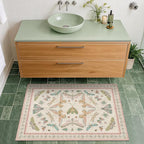 Hazo Haus Light Pink Bathroom Rug by HazoHaus