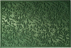 Green Leaves Outdoor Indoor Entrance Door mat, Absorbent Durable Heavy Duty - Image 8