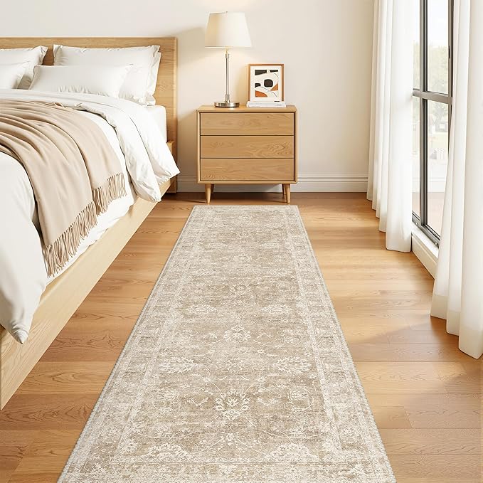 Madane Runner Rug 2x8 for Hallway, Kitchen Non-Slip Runner Rug - Image 3