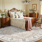 Washable 8ft Round Area Rug - Image 6