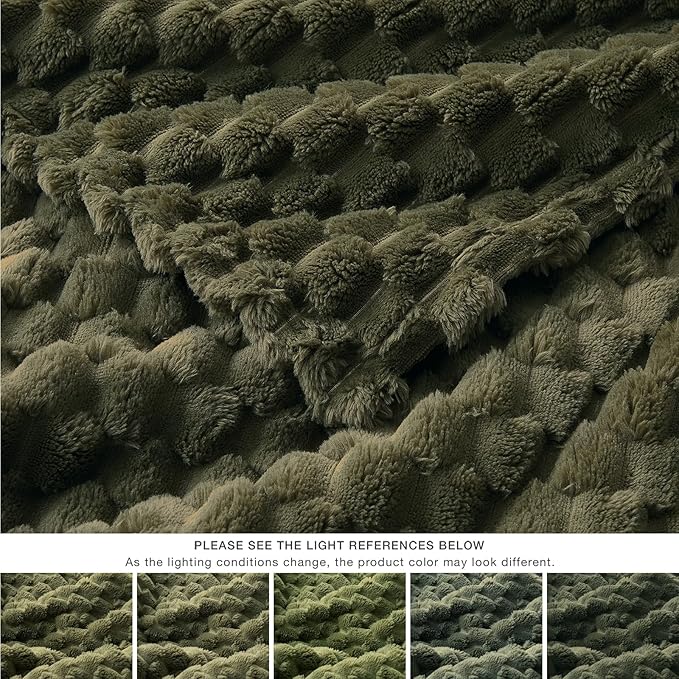 EXQ Home Fleece Throw Blanket for Couch or Bed - Image 6