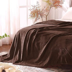 BEDELITE Fleece Blanket Brown Throw Blankets - Image 6
