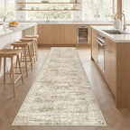 3x12 Runner Rug for Hallway, Non-Slip Long Bathroom Rugs Runner for Kitchen - Image 5