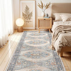 TOPRUUG Washable 2x8 Hallway Runner Rug: Non-Slip Low-Pile Rugs - Image 7