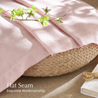 NICETOWN Thick Linen Light Pink Curtains - Image 6