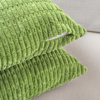 Fancy Homi 4 Packs Boho Lime Green Decorative Throw Pillow Covers 24x24 Inch - Image 3