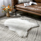 MIULEE Luxury Super Soft Fluffy Area Rug Faux Fur Sheepskin Rug Decorative - Image 8