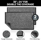 Sierra Concepts Front Door Mat Welcome Floor Mats - Image 2