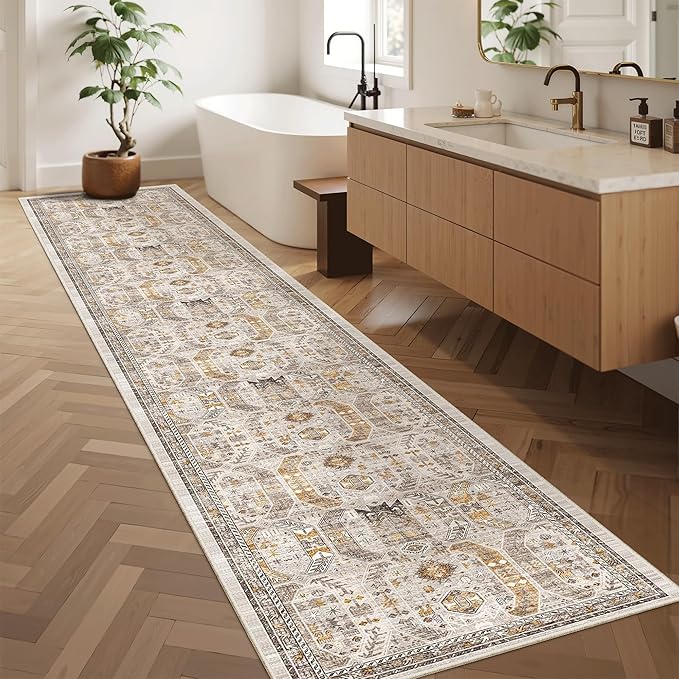Madane Hallway Runner Rug 2x12, Extra Long Washable Runner Rugs - Image 5