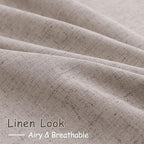 Extra Long Brownish Grey Curtains 2 Panels 102 Inches Long - Image 5