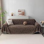 MYSKY HOME Couch Covers for 2 Cushion Couch Sectional Sofa, L Shape Sofa - Image 2