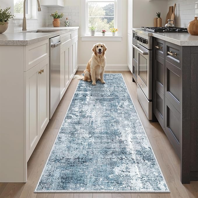 Runner Rug 2x5 Washable Non-Slip Kitchen Runner Rugs - Image 2