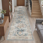 Madane Runner Rug 2x8, Washable Hallway Runner Rugs, Non-Slip Low-Pile Soft - Image 3