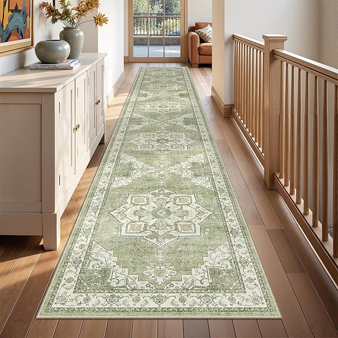 Hallway Runner Rug 2x12, Extra Long Washable Runner Rugs - Image 3