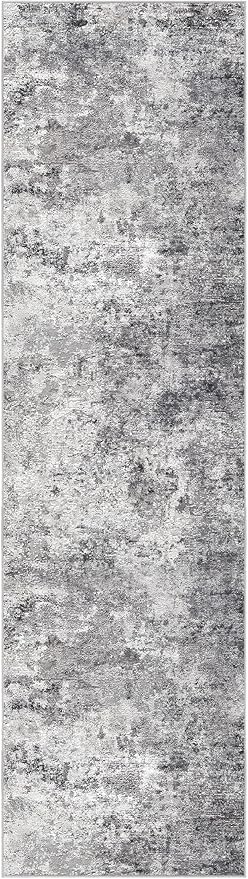 UERMEI 2X8 Washable Runner Rug for Hallway: Soft Neutral Modern Abstract Area - Image 9