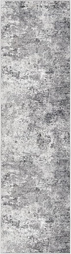 UERMEI 2X8 Washable Runner Rug for Hallway: Soft Neutral Modern Abstract Area - Image 9