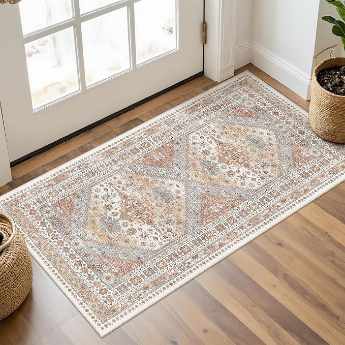 2x4 Washable Rug Runner for Bathroom, Soft Entryway Rug for Laundry Room - Image 5