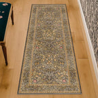 Hazo Haus Non Slip 2x5 Gold Brown Bathroom Runner Rug - Image 3