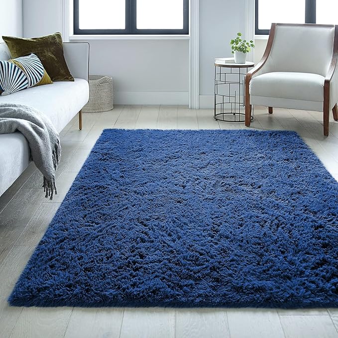 Ophanie 5x8 Blue Rugs for Living Room, Kids Nursery Rug Aesthetic, Playroom - Image 6
