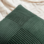 Fancy Homi Set of 2 Dark Green Lumbar Decorative Throw Pillow Covers 14x22 Inch - Image 4