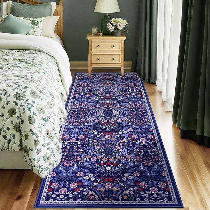 Runner Rug for Entryway: 2x6 Kitchen Rugs Non Slip Washable Ultra-Thin Soft - Image 2