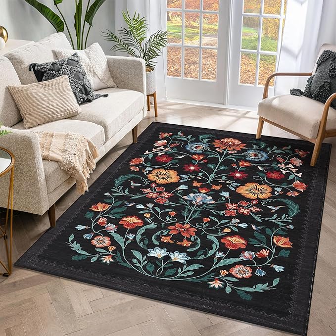 GarveeHome Washable Rug 3x5 Area Rugs by GarveeHome