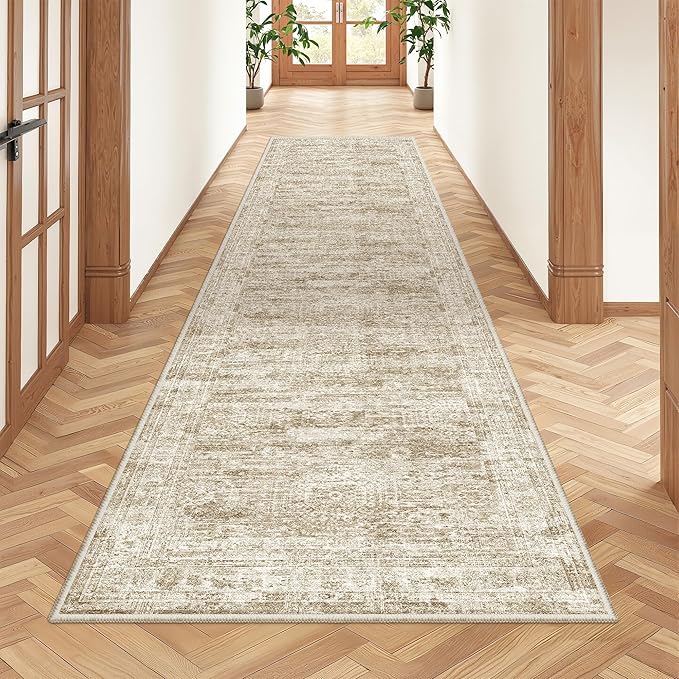 Rug Runners for Hallways Non Slip by Restydon