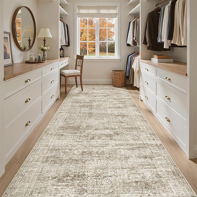 4x10 Wide Hallway Runner Rug: Washable Soft Rug Runners - Image 4