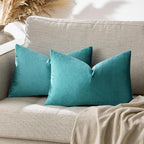 GIGIZAZA Decorative Small Lumbar Pillow Covers, Sofa Throw 12 X 20 Pillow Covers - Image 5