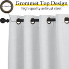 NICETOWN Farmhouse Blackout Small Curtains - Image 3