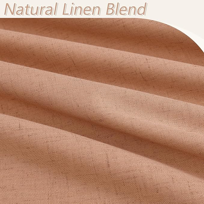 Guken 100% Blackout Curtains 120 Inch Length 2 Panels Set - Image 3