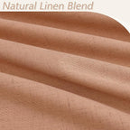 Guken 100% Blackout Curtains 120 Inch Length 2 Panels Set - Image 3