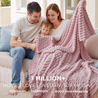Bedsure GentleSoft Pink Twin XL Blanket - Image 2