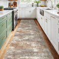2'6''x12' Washable Kitchen Runner Rug: Modern Abstract Runners by Ksrau