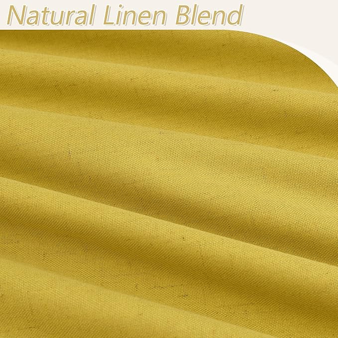 Guken 100% Blackout Curtains 84 Inch Length 2 Panels Set - Image 3