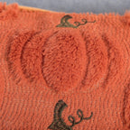 Fall Pumpkin Pillow Covers 18x18 Set of 2 Rust Red Fall Farmhouse Decor