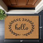 Barnyard Designs Natural Coco Coir Heavy Duty Backing Doormat - Image 8
