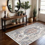 Washable 3x5 Kitchen Area Rugs: Cozy Soft Beside Low Pile Carpet by HYHAOYUNLAI
