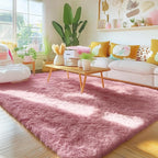 OLANLY Area Rugs for Living Room Bedroom, Machine Washable 4x5.9 ft Soft Fluffy - Image 3