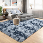Tepook Soft Fluffy Rugs for Bedroom, 4x6 Area Rug for Living Room, Modern - Image 2