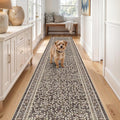 TOPRUUG 2x12 Washable Runner Rug - 12ft Runners by TOPRUUG