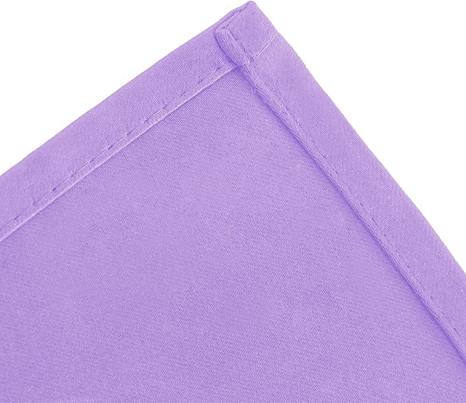 LEMOMO Blackout Curtains 38 x 54 inch/Lavender Curtains Set of 2 Panels/Thermal - Image 7