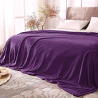 BEDELITE Fleece Blanket Purple Full Blankets by BEDELITE