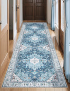 SERISSA Boho Washable Runner Rug by SERISSAHomeDecorCollection