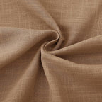 Brown Curtains for Living Room Back Tab Modern Farmhouse Semi Sheer Brown - Image 6