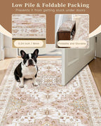 Madane Hallway Runner Rug 2x12, Extra Long Washable Runner Rugs - Image 9