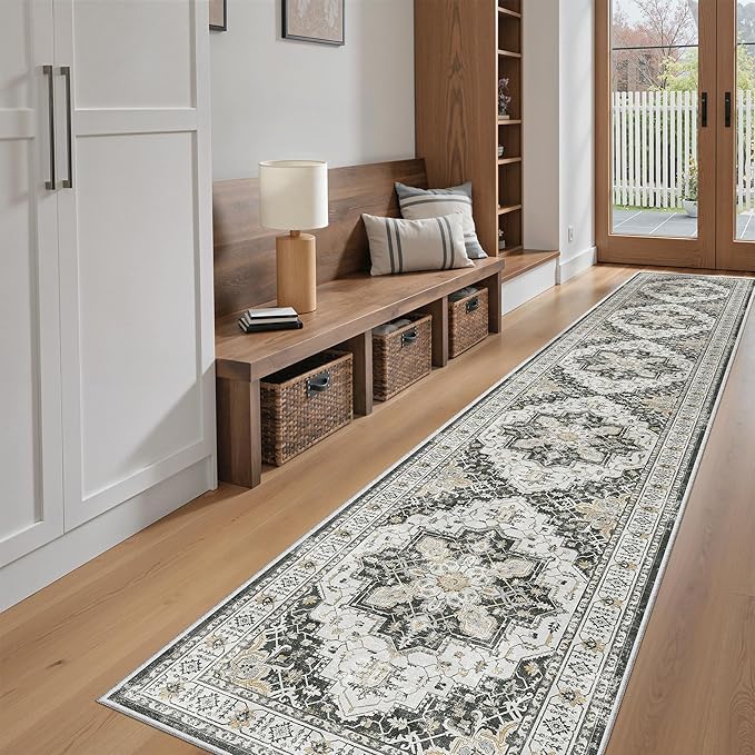 Madane Hallway Runner Rug 2x12, Extra Long Washable Runner Rugs - Image 7